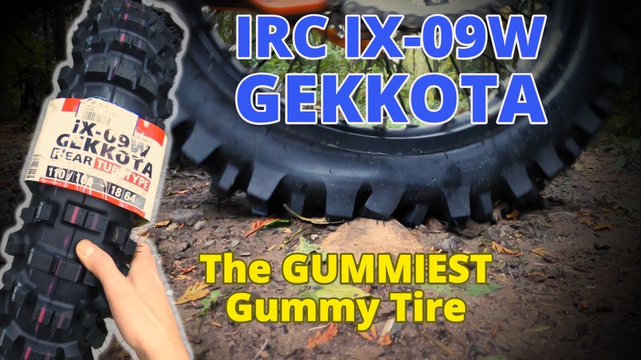 IRC iX-09w Gekkota &mdash; экстремальная эндуро-шина [самая липкая из липких шин]