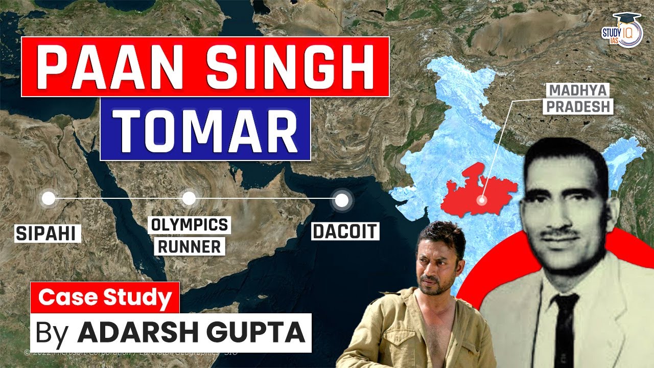 Paan Singh Tomar | How does an International Player of India Army became a Dacoit of Chambal? GS4