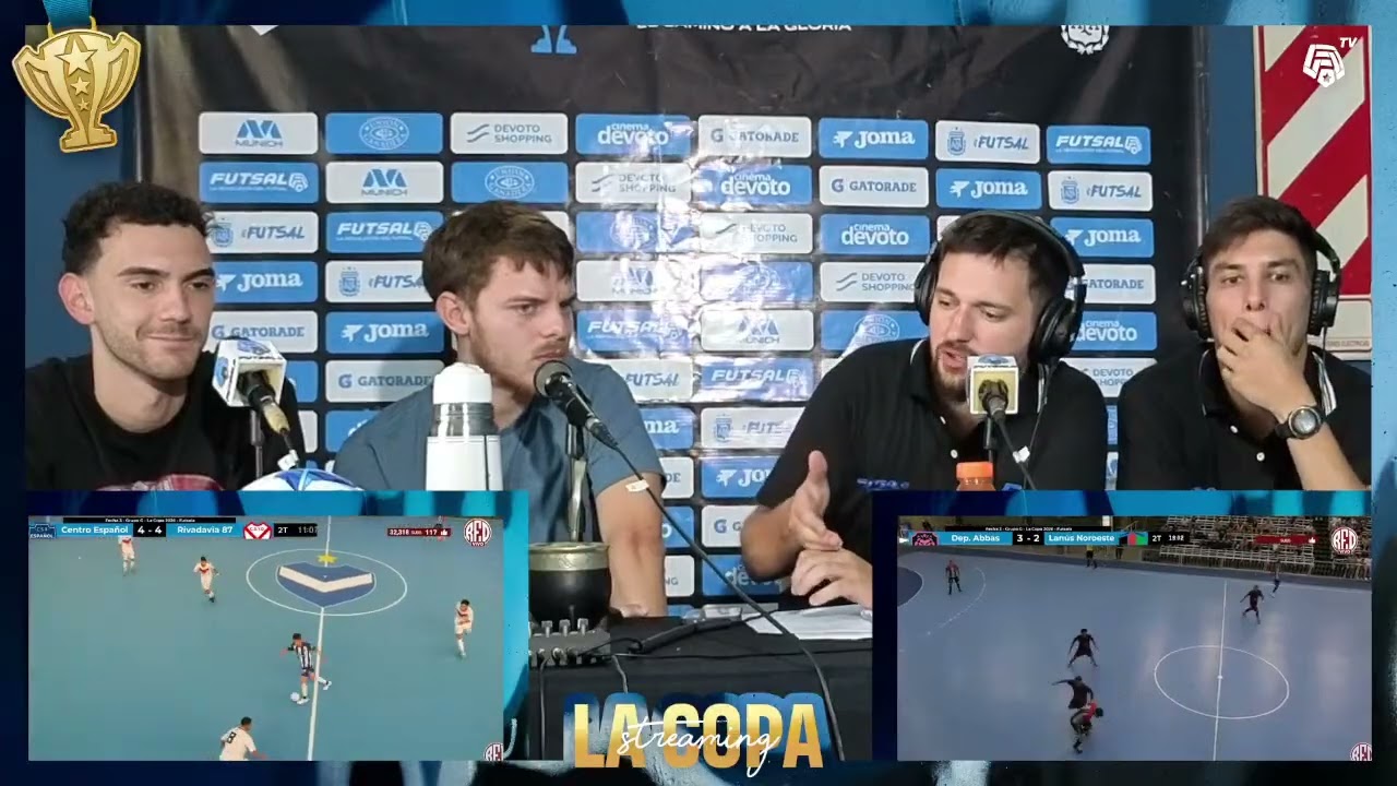 En la previa al clásico pasaro jugadores de HAEDO JUNIORS y HAEDO FUTSAL por LA COPA, EL STREAM