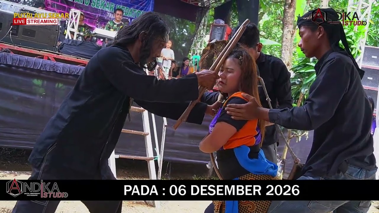 ATRAKSI SESINTRENAN SINTREN DANGDUT PUTRI AYU SEKAR KEDATON || PESTA HAJAT BPK.WARLIM - IBU SARWEN