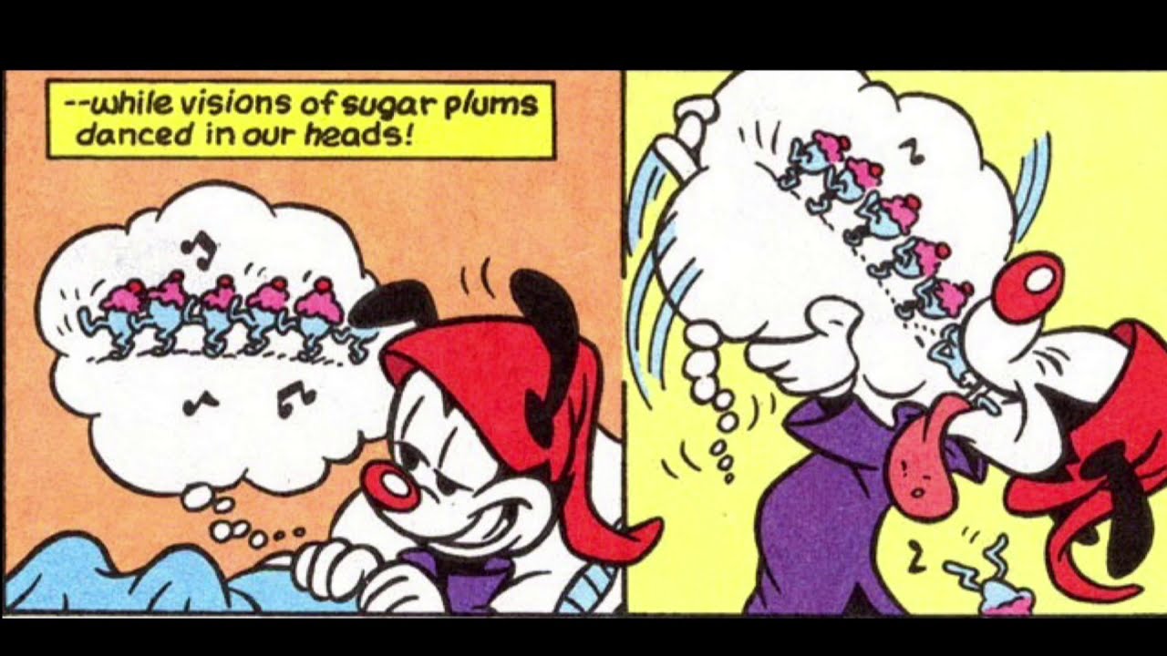 Animaniacs Christmas special comic fanmade audiobook