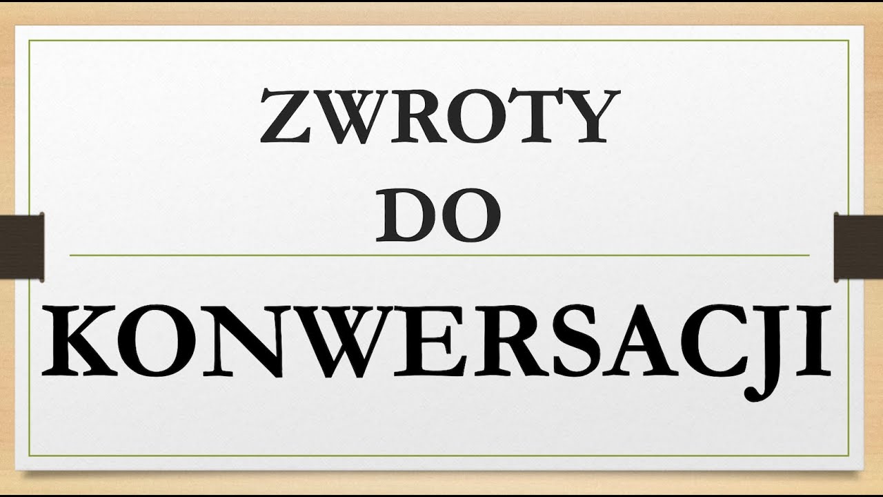 SUPER ZWROTY DO ROZMOWY !!!