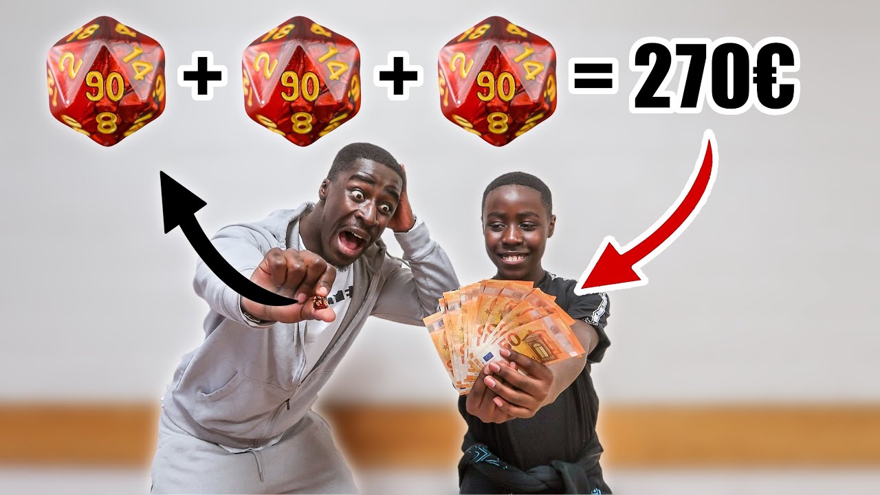 SUPERWÜRFEL entscheidet wie viel GELD KLEINER BRUDER ausgeben darf I sehr teuer 😱