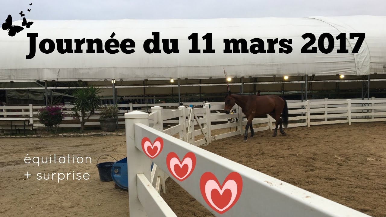 Journ&eacute;e du 11/03/17 | &eacute;quitation+surprise | 5 ans de la cha&icirc;ne ♡