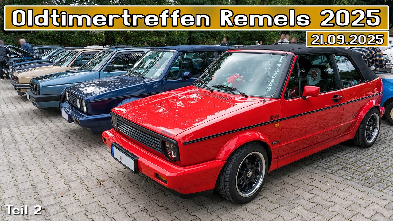 Oldtimertreffen Uplengen-Remels 2025 - Teil 2/3 (Diashow)