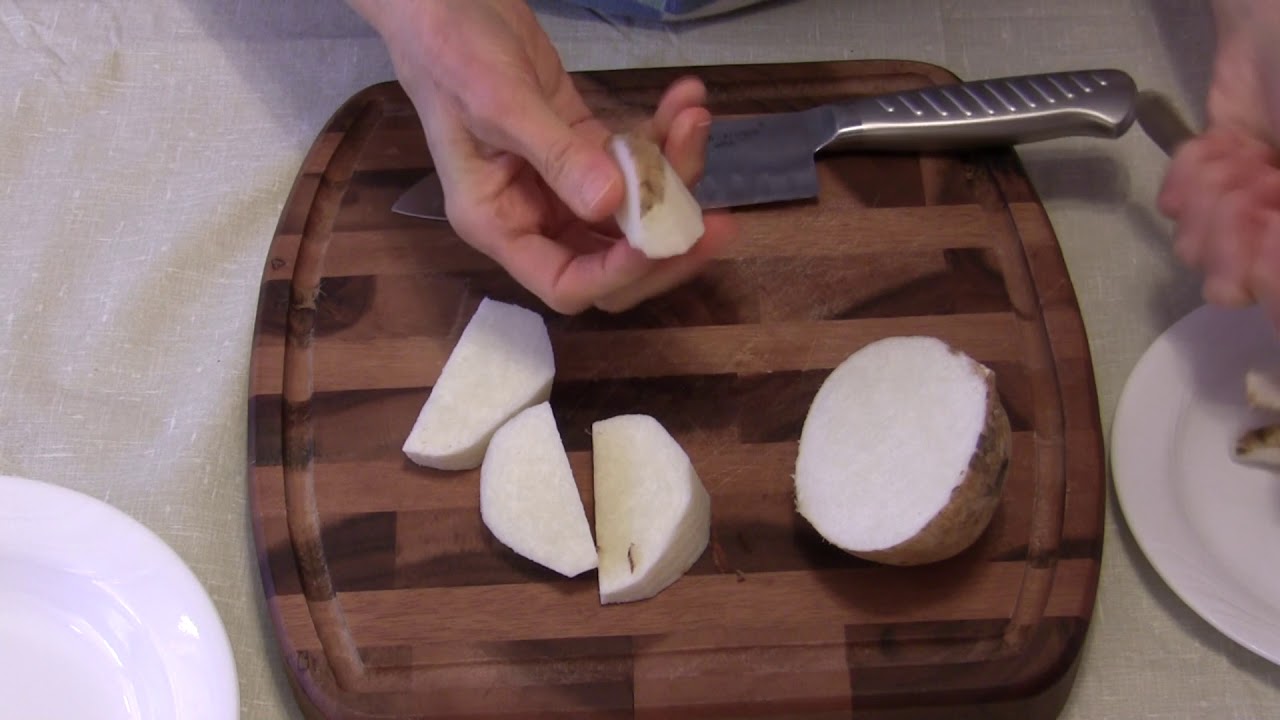 How to Cut and Store Jicama