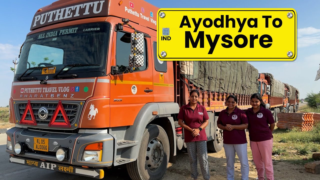 Ayodhya To Mysore  | Lucknow Trip | EP - 20 | Jelaja Ratheesh | Puthettu Travel Vlog |