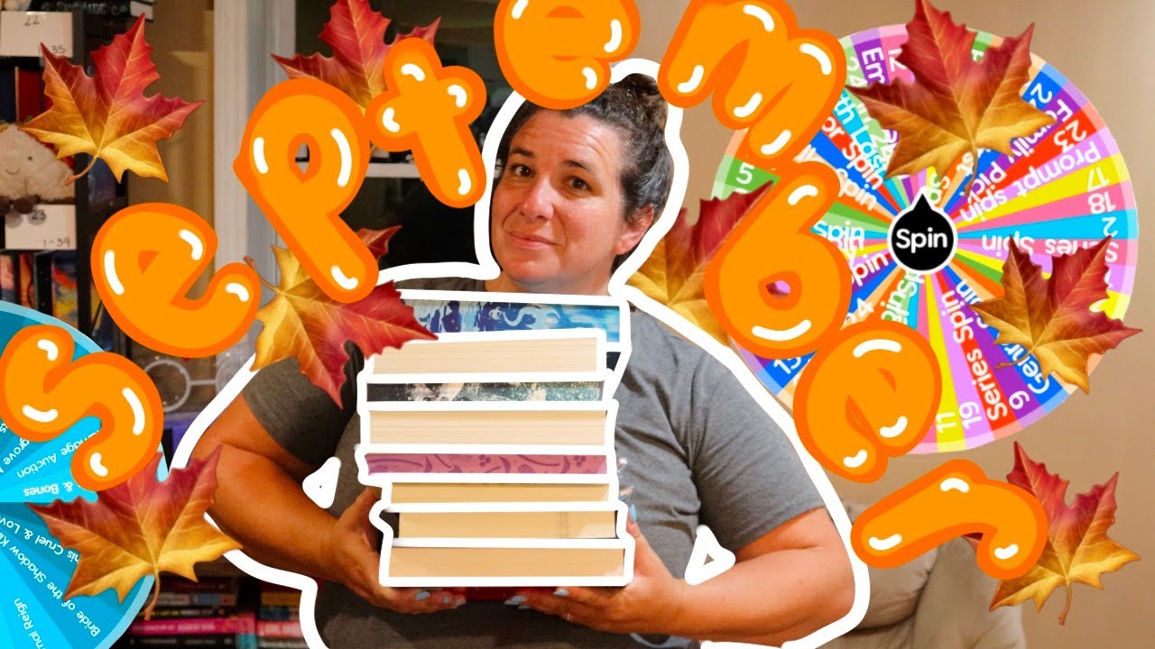 september's spin wheel tbr picked ALLLL the romantasy! 🍂🍎🍁🐦‍⬛ || september || tbr