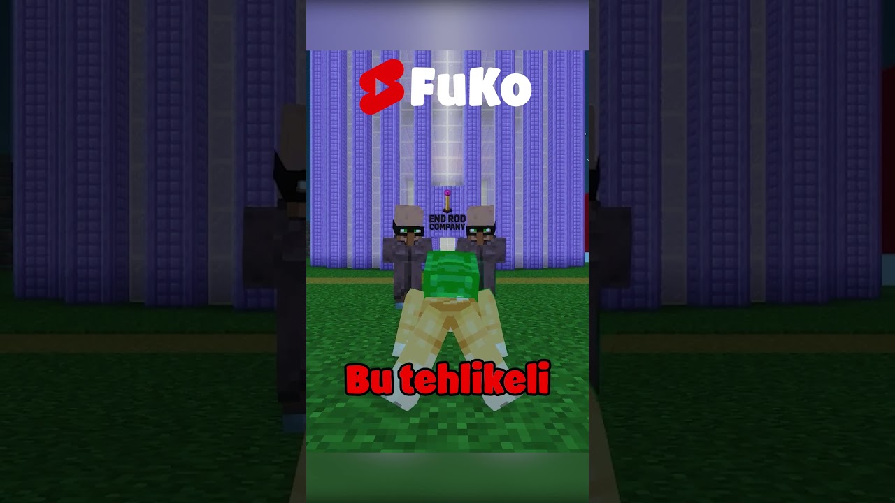 FuKo VS Grox... #minecraft #shorts