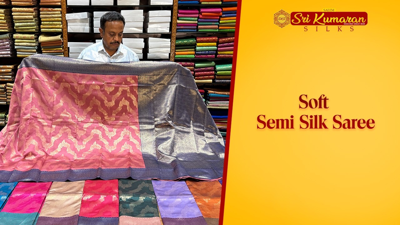 Soft Semi Silk Sarees | 16.02.2026 | Sri Kumaran Silks Salem
