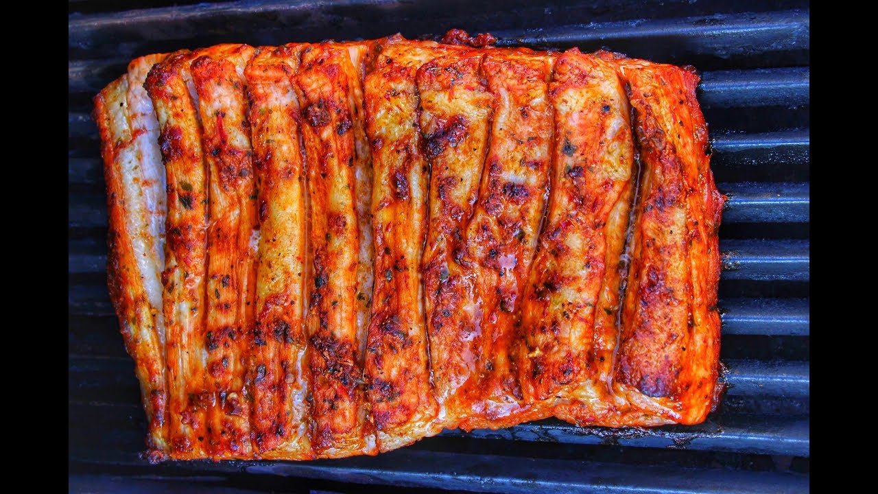 SCHWEINEBAUCH AL PASTOR (mexikanische Streetfood-Tacos) - deutsches Grill- und BBQ-Rezept - 0815BBQ
