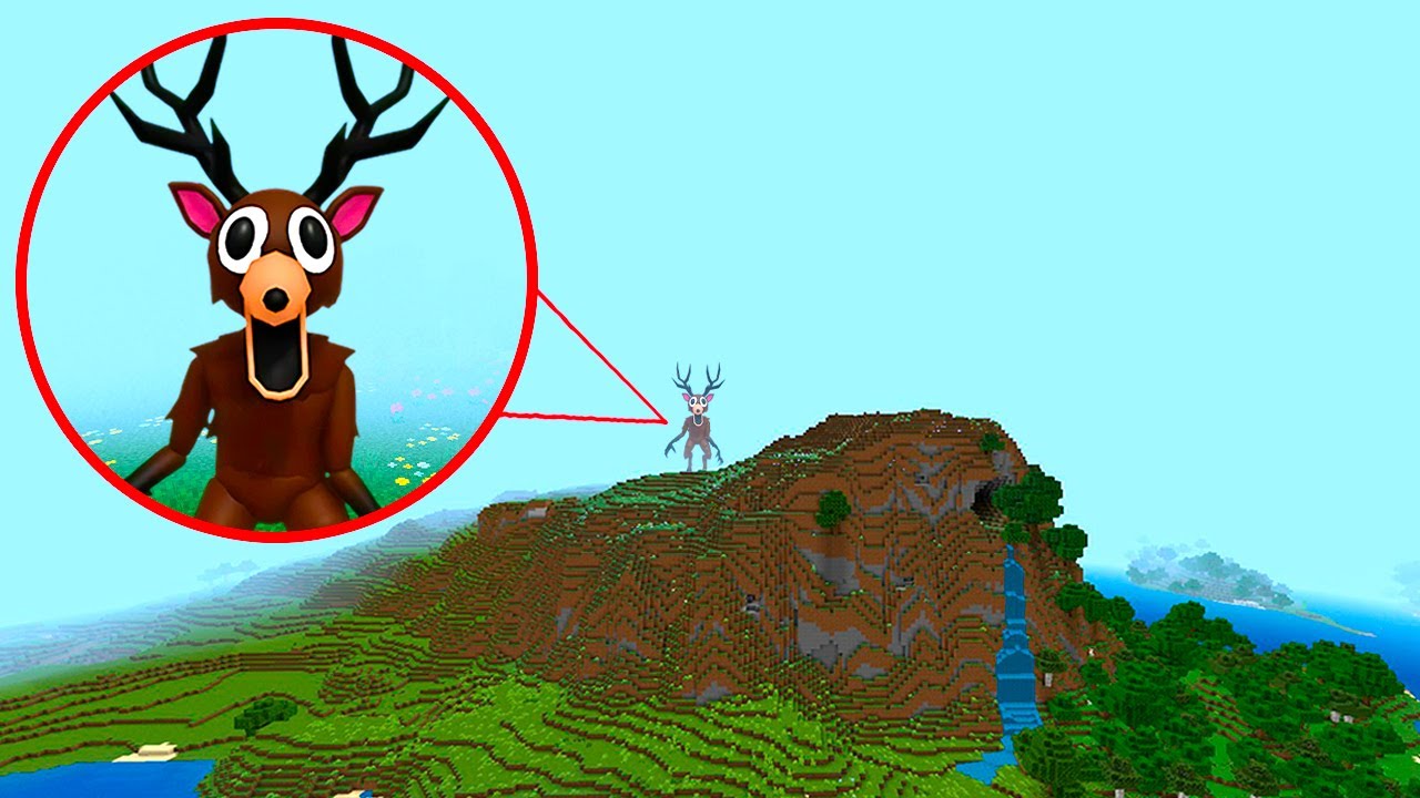 I Found NEW Deer In 99 Nights In The Forest in Minecraft PE!