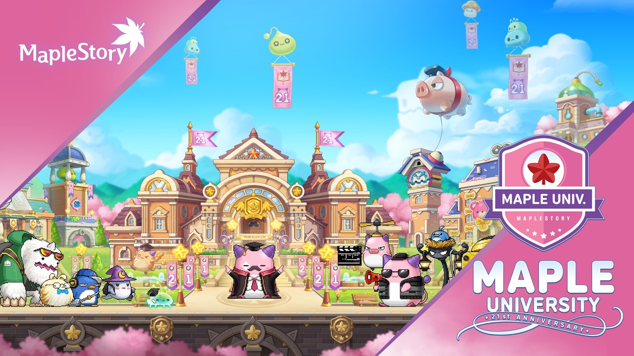 Университет Мейпл: 21-я годовщина | MapleStory