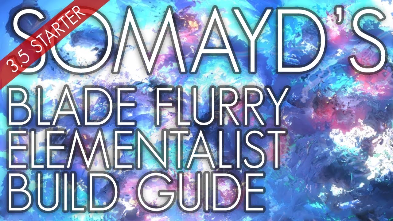 [Path of Exile][3.5] Blade flurry elementalist | One tap the entire screen, betrayal edition