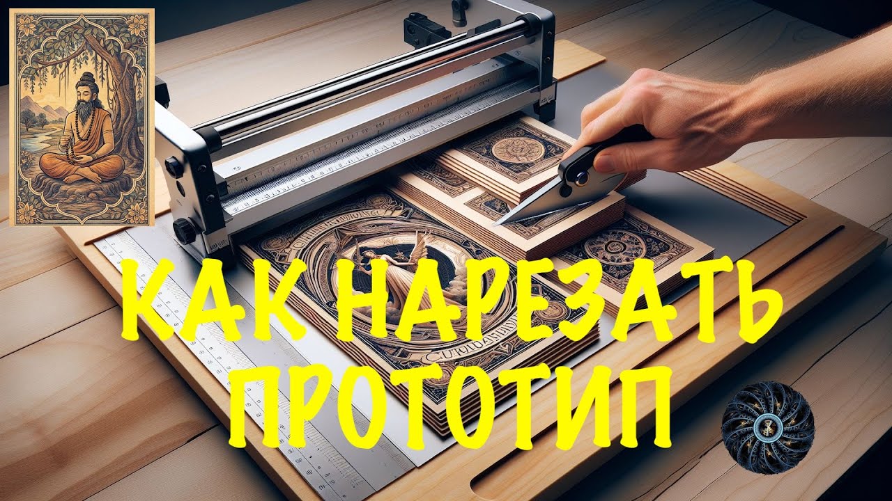 Как быстро нарезать прототип или ПнП настольной игры. Анонс новой игры.