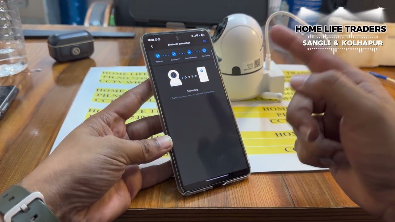 How to Connect WiFi CCTV Camera| V380Pro|Home Life Sangli