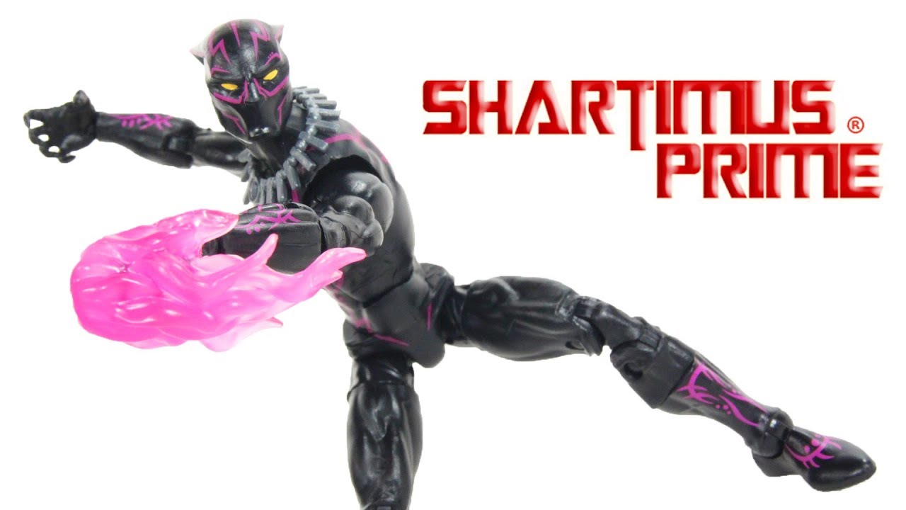 Marvel Legends Black Panther Vibranium Walmart Exclusive Pink Panther Hasbro Figure Toy Review