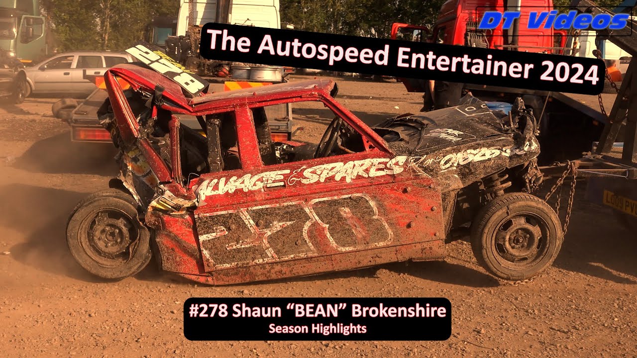 Bean 278 | The Autospeed Entertainer 2024 | Banger Racing Highlights