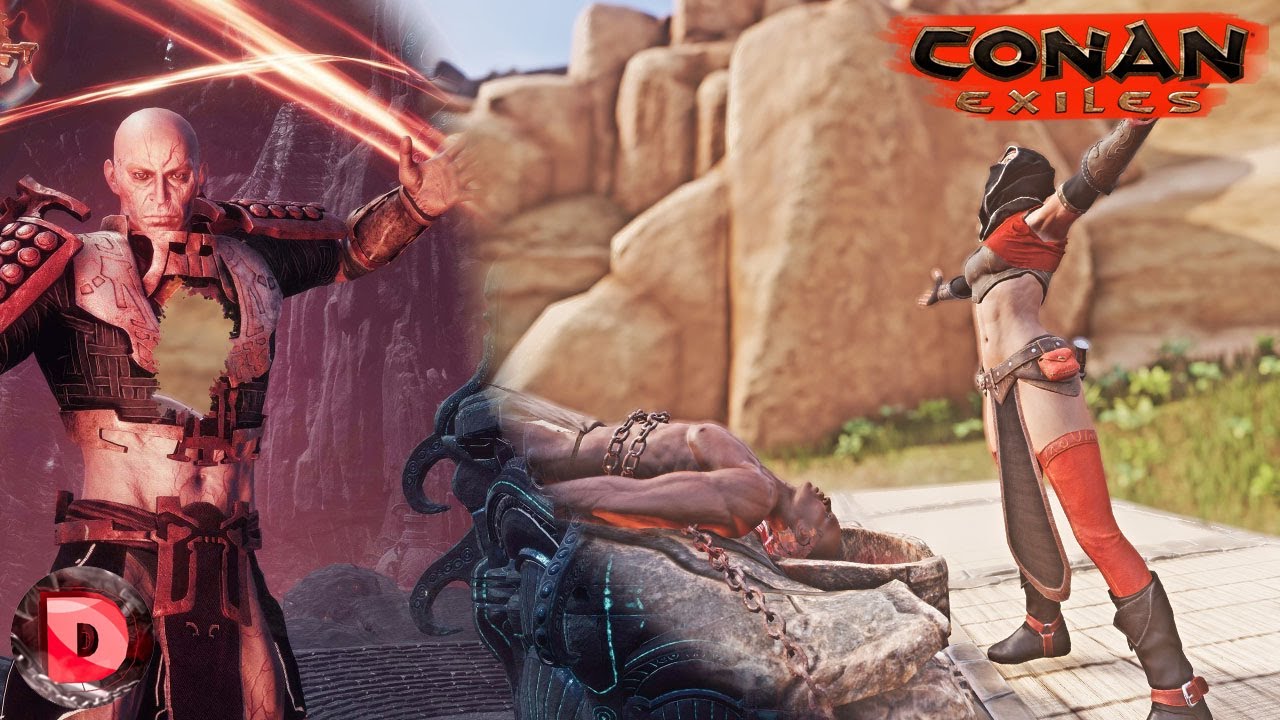 Conan Exiles Age of Sorcery Сначала КАК ИЗУЧИТЬ ВСЮ МАГИЮ