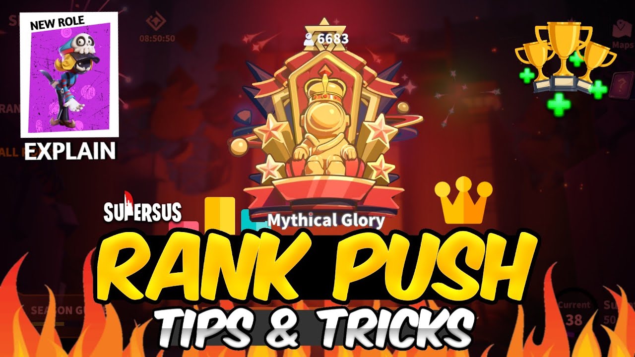 SUPER SUS RANK PUSHING TIPS & TRICKS + NEW ROLE EXPLAIN IN HINDI |#supersus #tipsandtricks #amongus