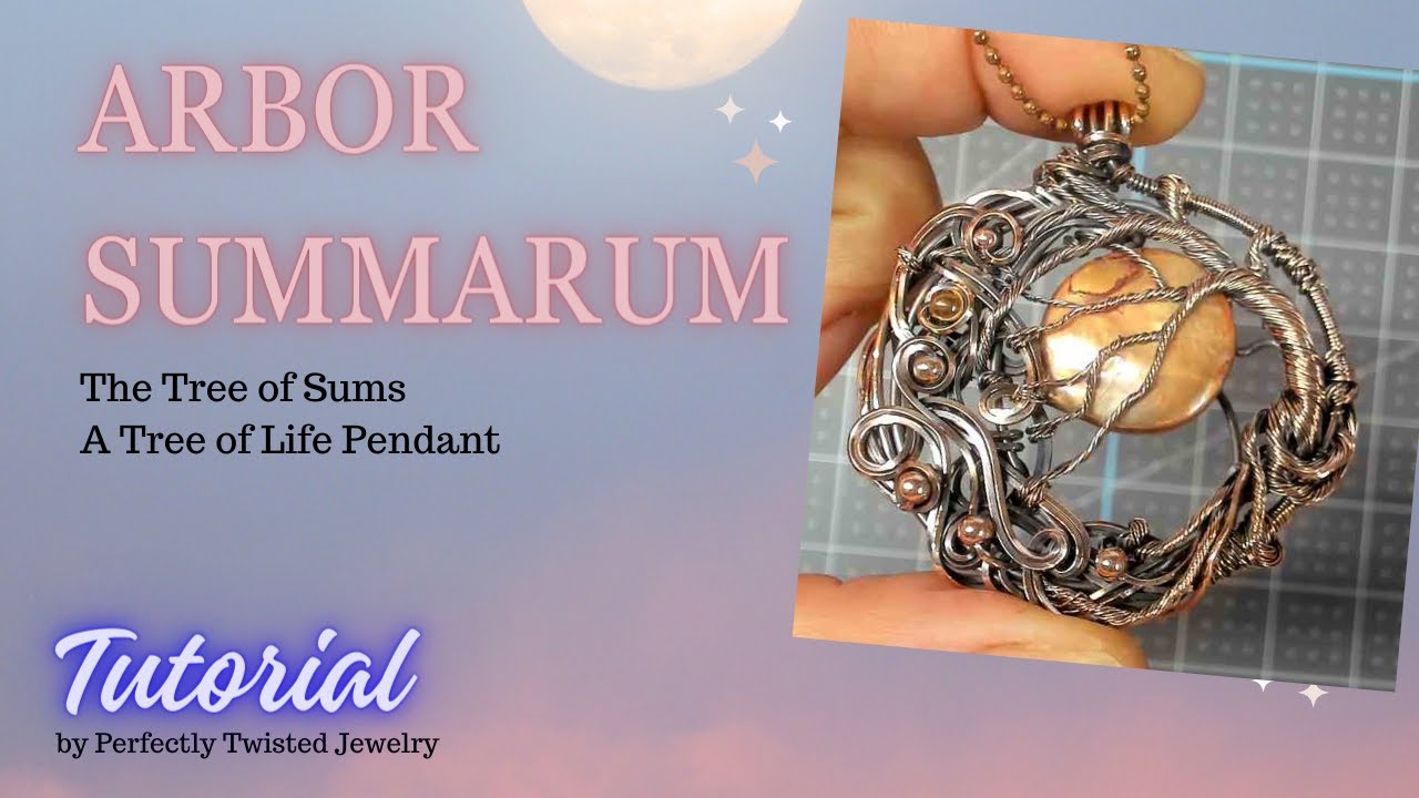 The Tree of Sums, Tree of Life Pendant Tutorial
