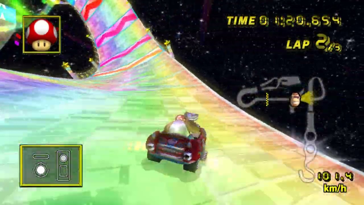 [MKW TAS] Rainbow Road (No Glitch) - 2:23.261 (RTA Strategies)