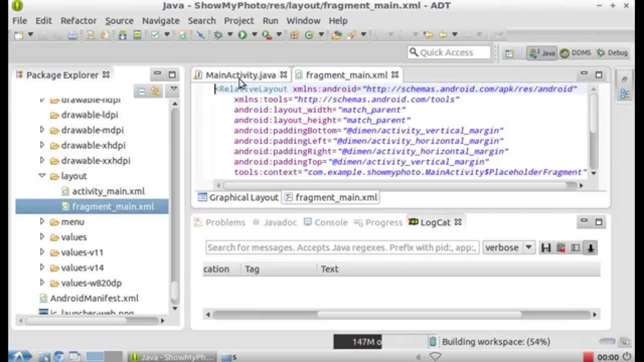 Step-by-step to create a simple Android App, in 7 min