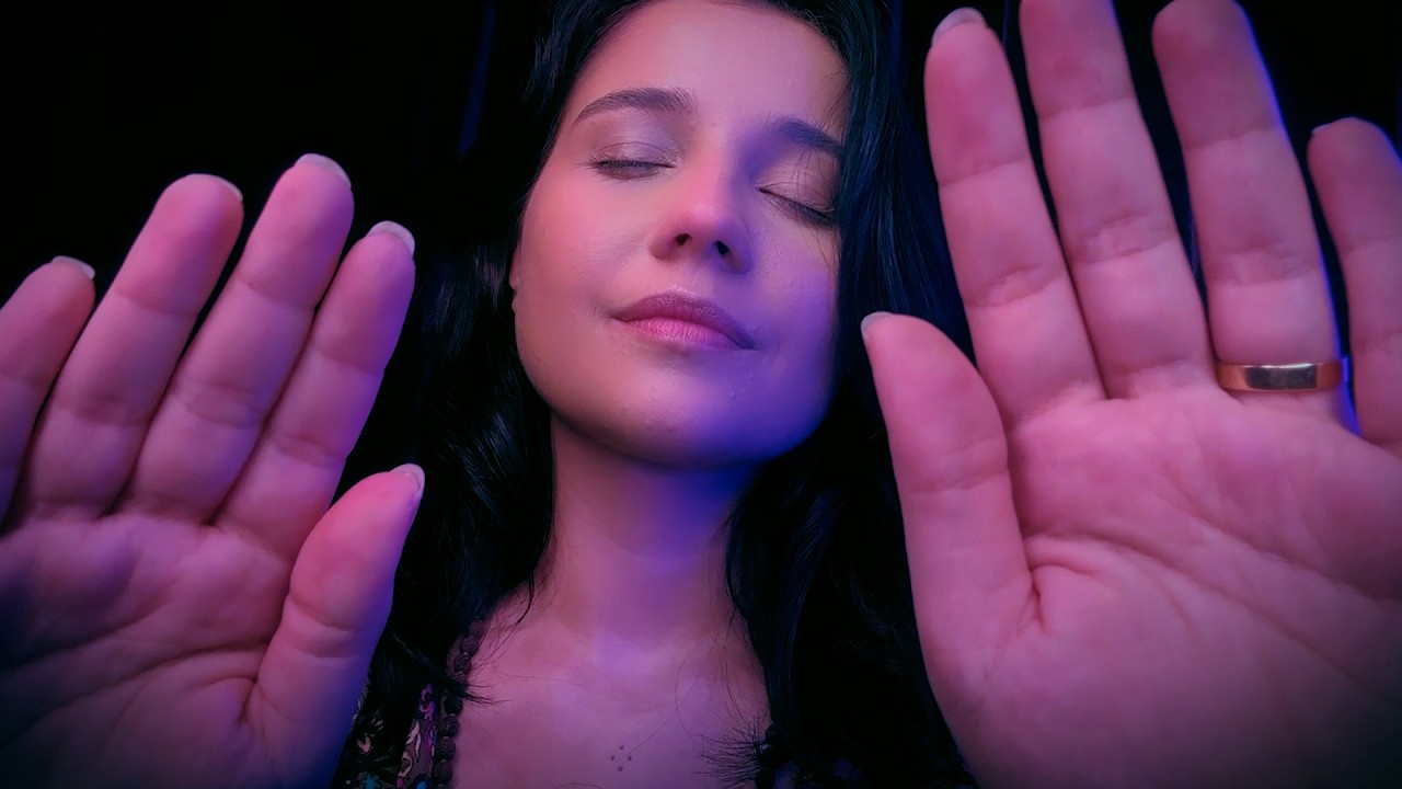 ASMR 3 HORAS ♡ REIKI Equilíbrio EMOCIONAL: Frequência, Sussurros, Som de CHUVA para DORMIR e RELAXAR