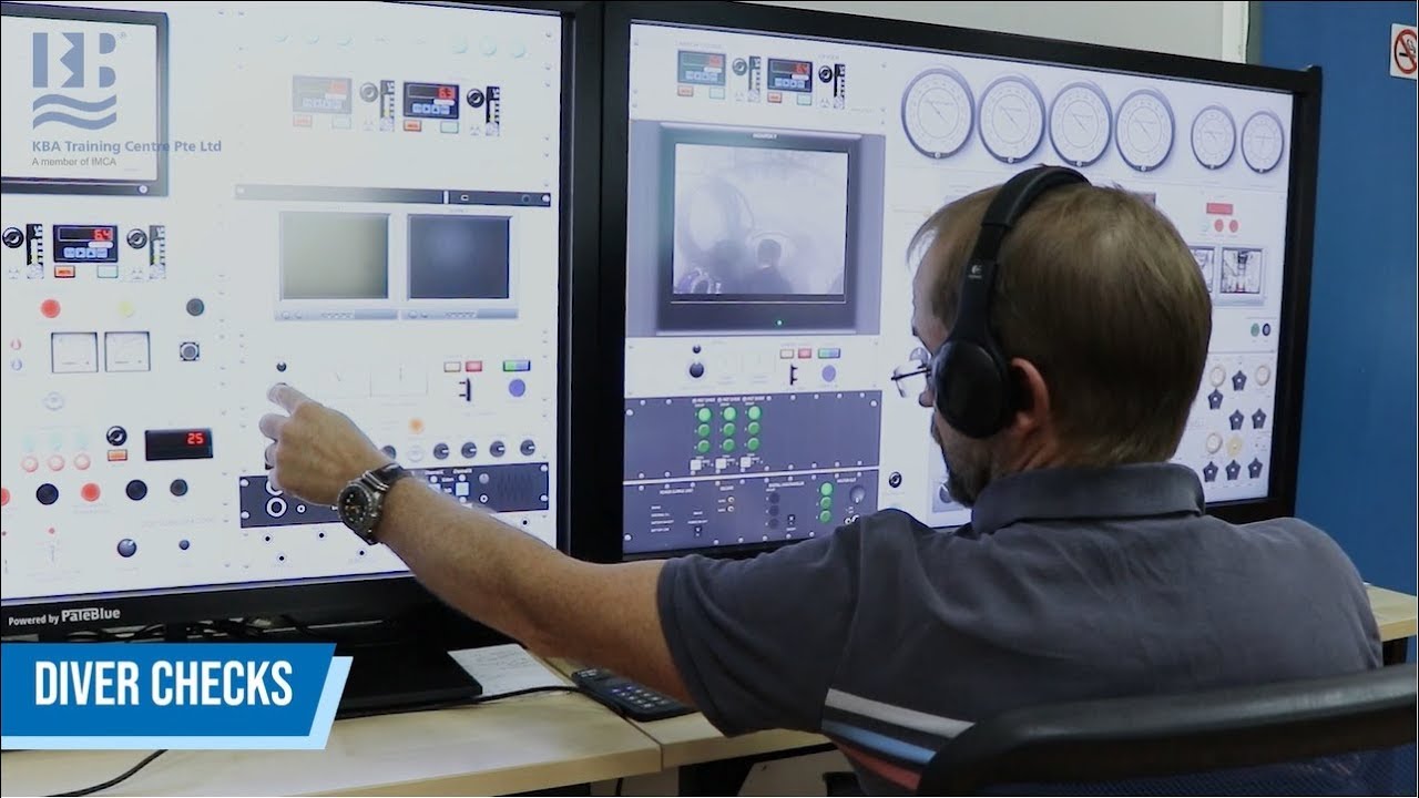 Simulator Training for Saturation Diving Supervisor | Panel Hours | Emergency drills