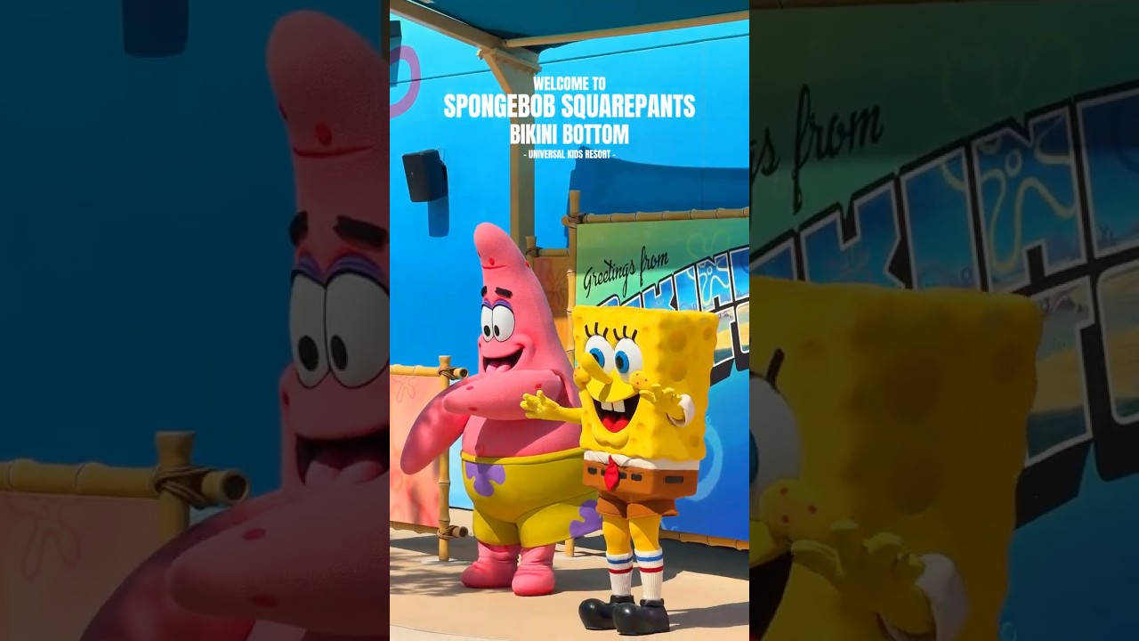 Welcome to Bikini Bottom! - Universal Kids Resort, Frisco, Texas