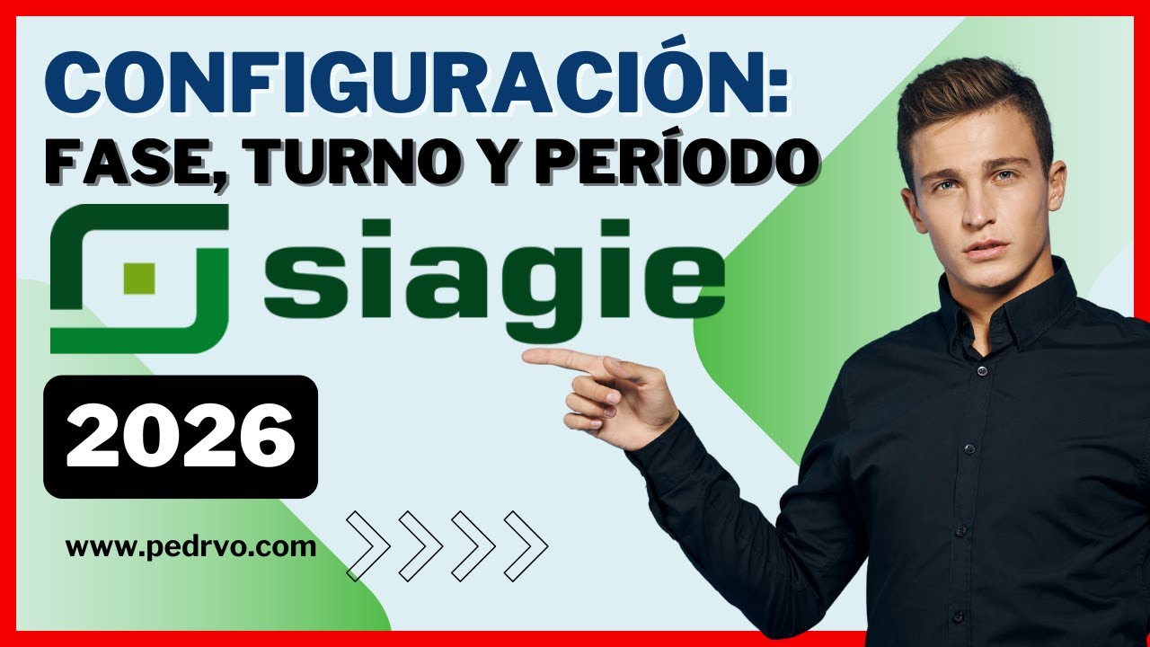 🟢 SIAGIE 2026: Configuración y APERTURA del Año Escolar en Inicial | Paso a paso 📝