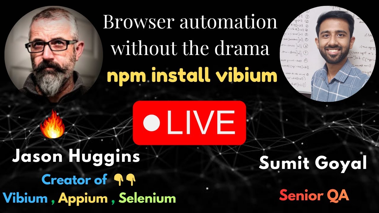 Browser Automation Without The Drama  |  Vibium | Live Session |