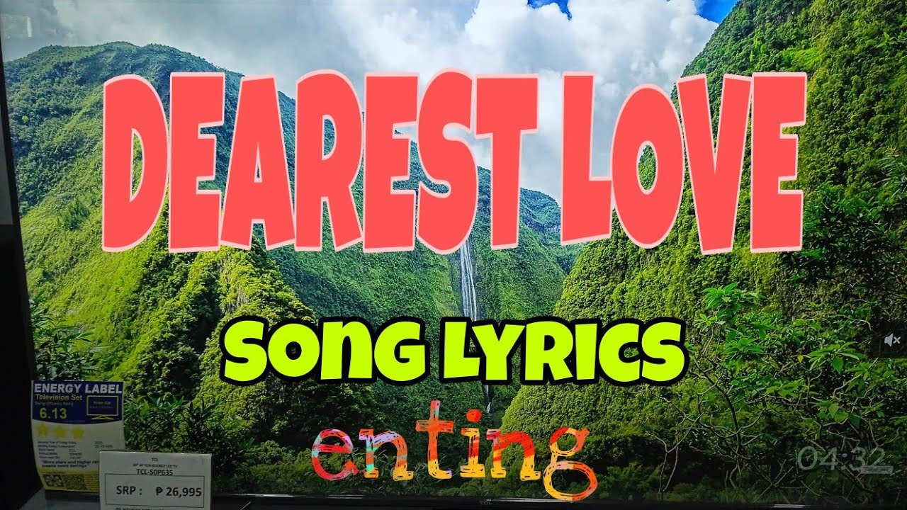 DEAREST LOVE ~ El Masculine / Lyrics / song and Vocal / @entingpasaway5962