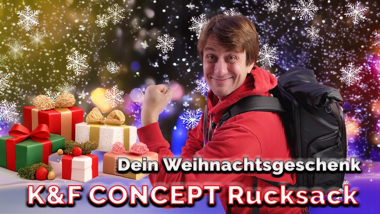 Ein starker Fotorucksack von K&F CONCEPT - mit Verlosung zu Weihnachten