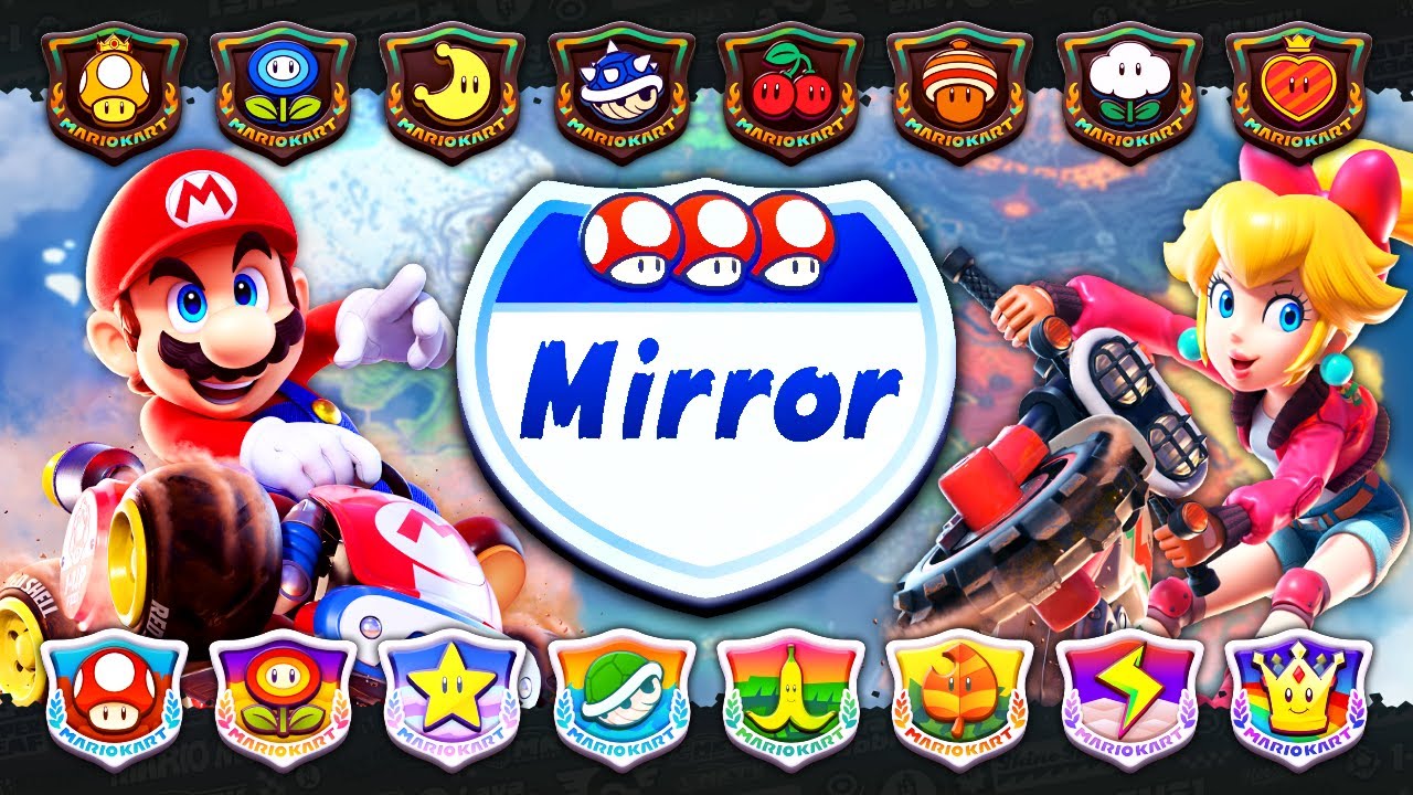 Mario Kart World - Mirror Full Game Walkthrough (3-Star Ranking)