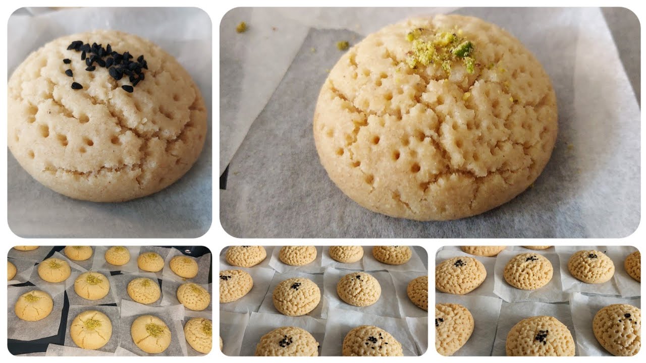کلچه خطایی کندهاری بسیار خوشمزه مثلی قند  kulcha Khatai  form  kondahar Very Delicious