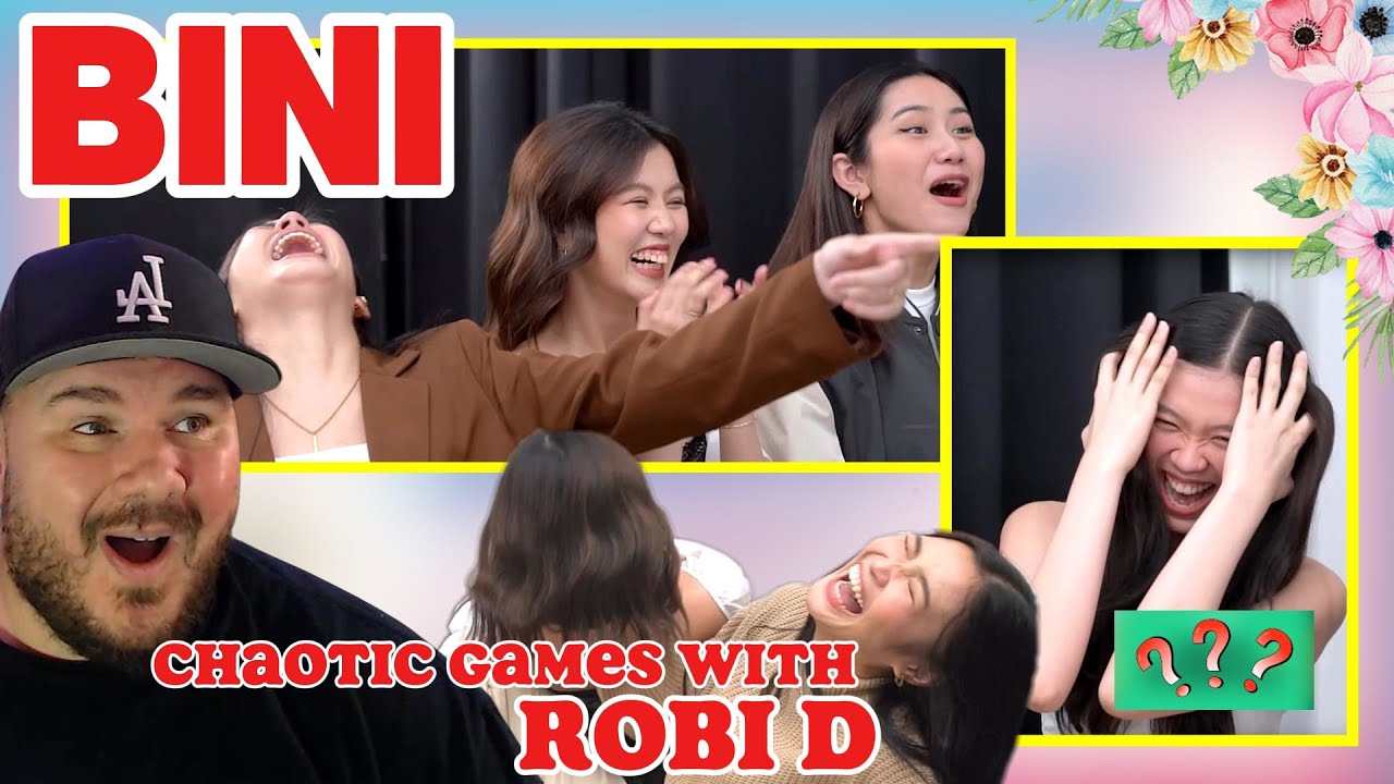 BINI and Robi D playing games is wonderful chaos