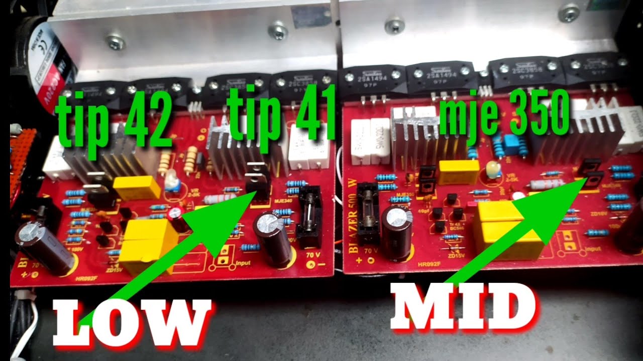 Modif power blazer Momo 500w untuk low.