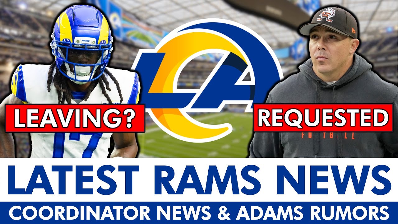 LA Rams Rumors: Davante Adams LEAVING In 2026? Rams Special Teams Coordinator Search Underway