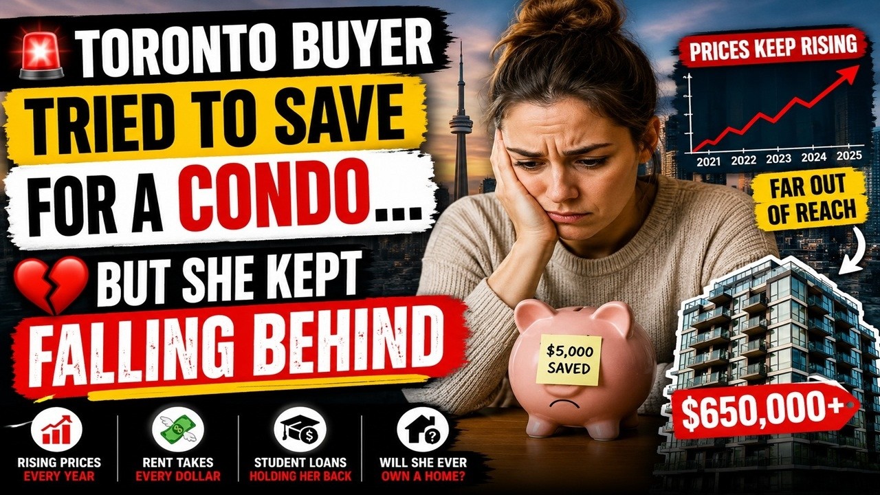 🚨 Toronto Buyer Tried to Save for a Condo... 🏡 But She Kept Falling Behind 💔