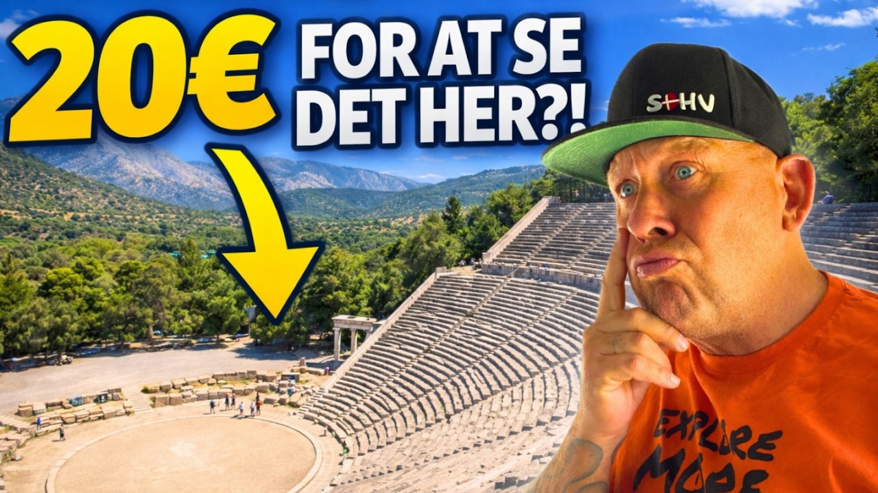 Vi besøgte Grækenlands mest berømte antikke teater - Epidaurus