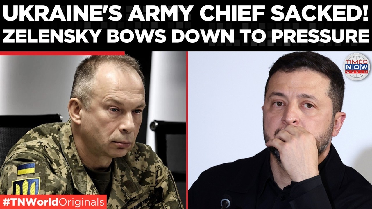 BREAKING: Zelensky Appoints Mykhailo Drapatyi As Ukraine's New Commander-in-Chief, Replaces Syrskyi