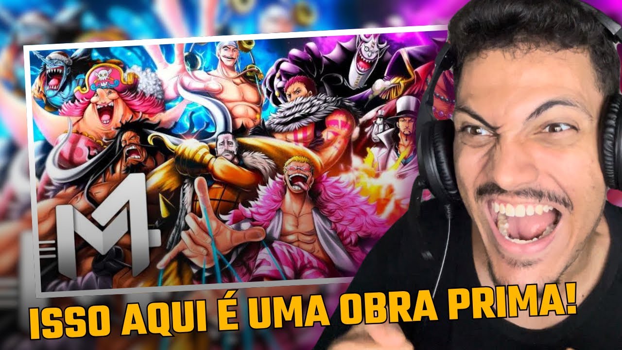 (ISSO É UMA OBRA PRIMA!) DÃOSUJO REAGE: Vilões (One Piece) - Ambição | M4rkim