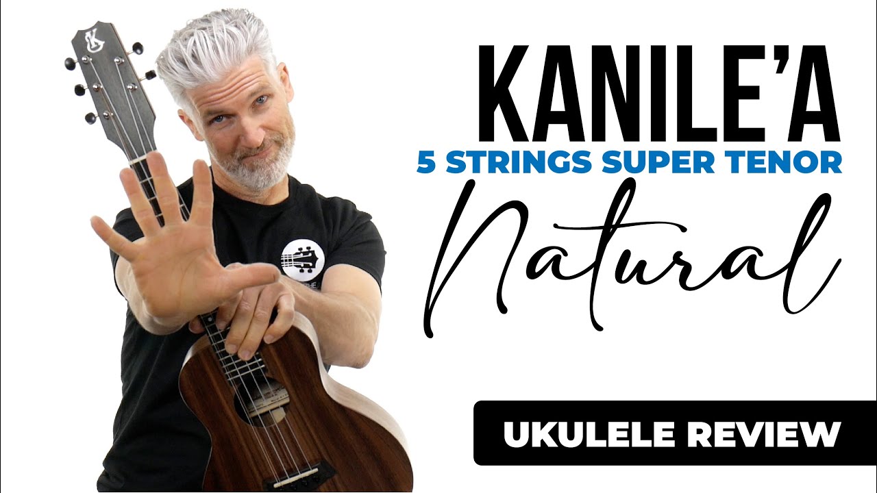 Kanile'a K-1 ST 5 String Super Tenor Natural Koa Ukulele | #Ukulele Review
