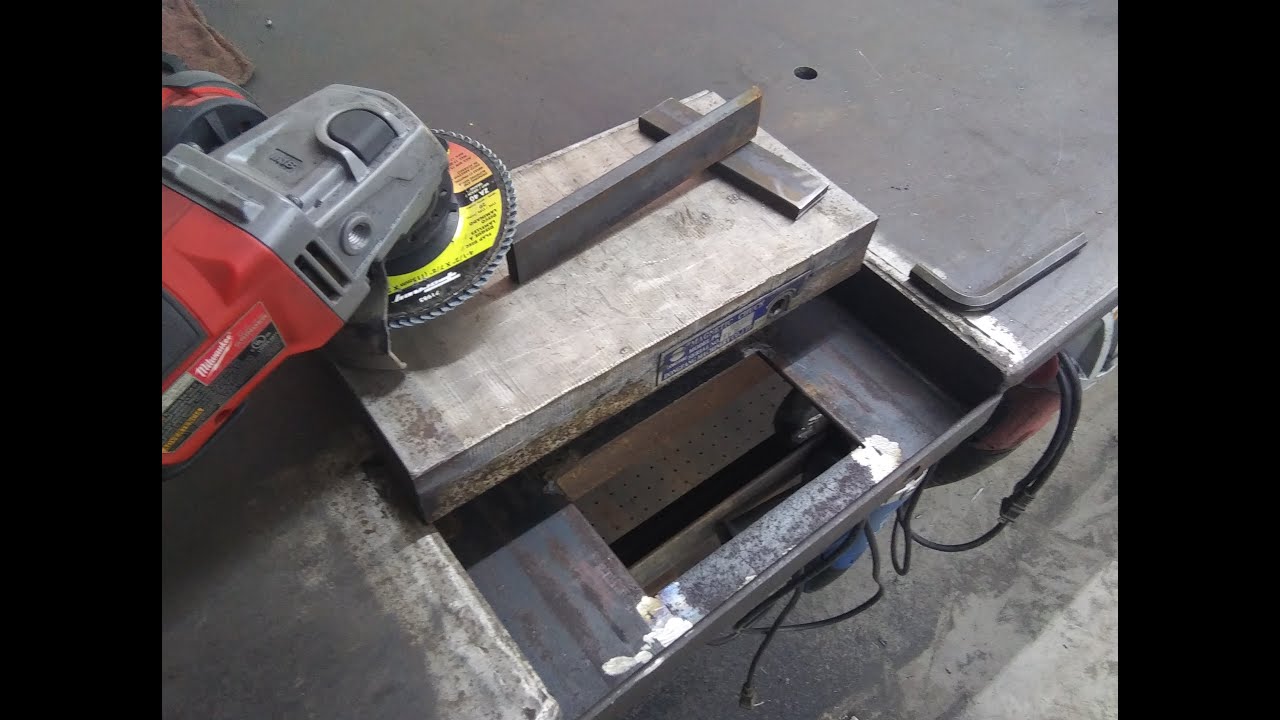 1 ton welding table part 2 mag chuck