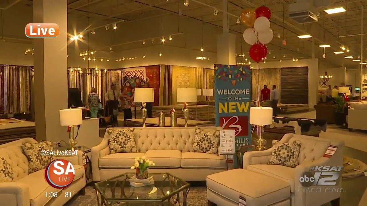 Grand Opening of the new Bob Mills Furniture store | SA Live | KSAT 12