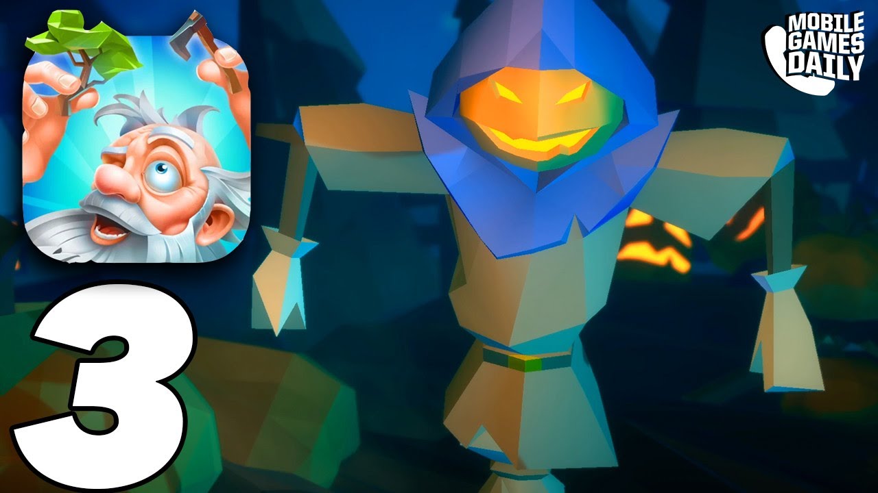 DOODLE GOD UNIVERSE - Gameplay Walkthrough Part 3 - Lost Halloween Quest (Apple Arcade)
