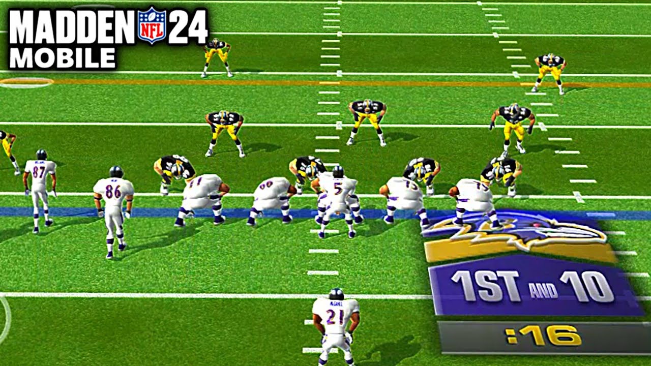 MADDEN MOBILE 24 GAMEPLAY!!