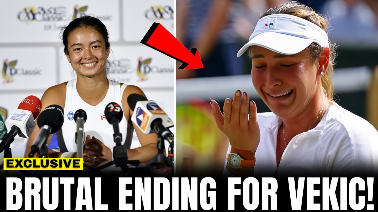 Alex Eala STUNS Vekic With an EPIC Comeback — Fans Can’t Believe This!