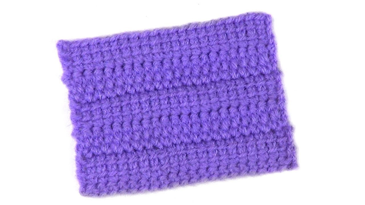 Плотный узор из необычных столбиков